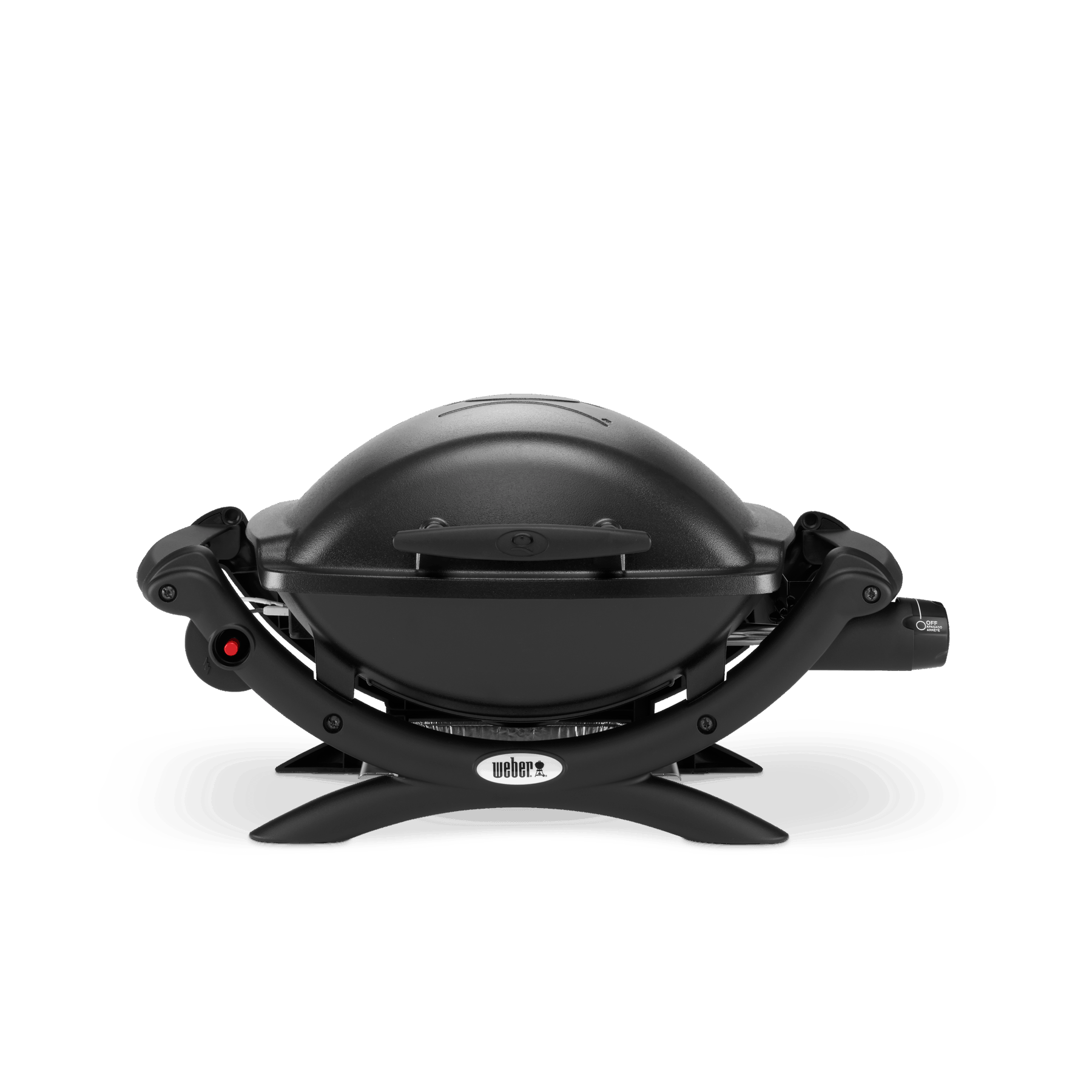 Weber&reg; Baby Q&reg; (Q1000 - Classic 2nd Gen) Gas Barbecue (LPG) with Cart Bundle image number 1